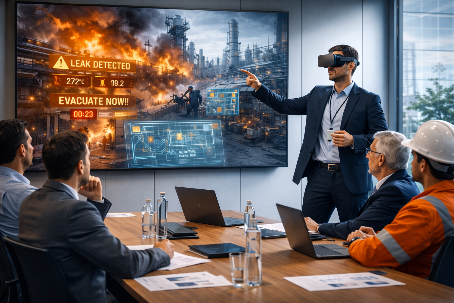 پنج بحران پتروشیمی که VR می‌تواند حل کند