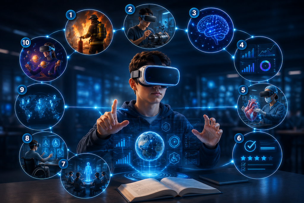 10 Key Benefits of Using Virtual Reality in Training
